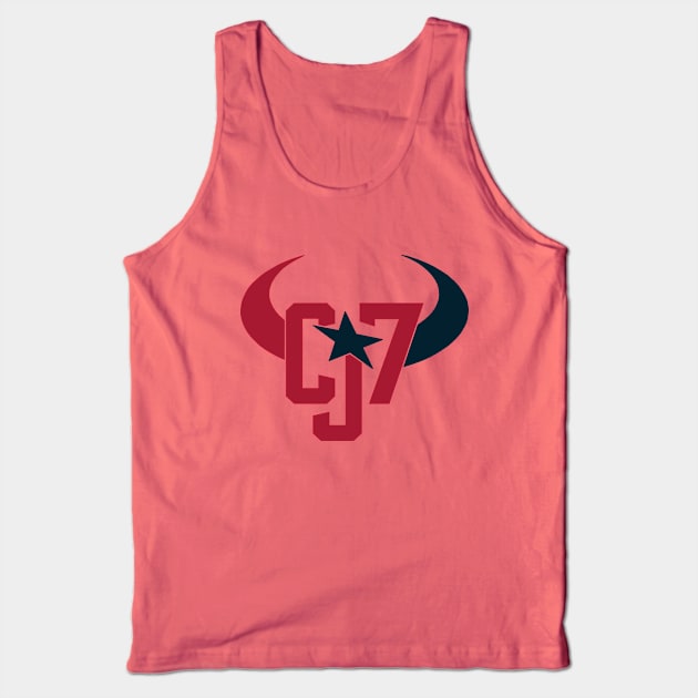 CJ7, Houston Football design Tank Top by FanSwagUnltd